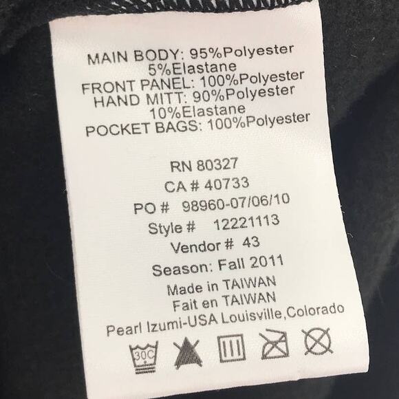 Pearl Izumi Women’s Black Infinity Windblocking Pink Hoody Pullover - Picture 11 of 12